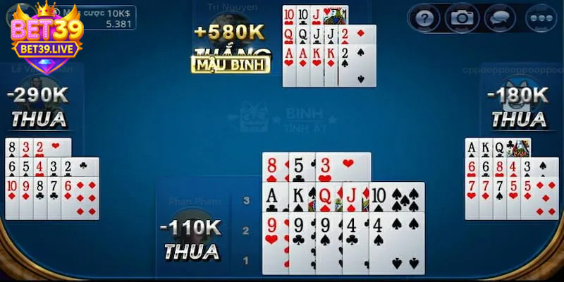 Cách Chơi Mậu Binh – Luật Chơi Và Cách Sắp Xếp Bài 4 Tìm hiểu cách chơi mậu binh và cách xếp bài chuẩn